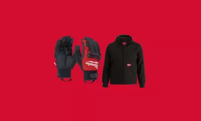 Robuste Ausrüstung für Winterarbeiten: FREEFLEX™ Softshell Kapuzen-Jacke und WINTER DEMOLITION Handschuhe