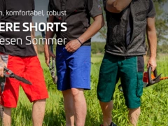 Frühlingsfrische Arbeitskleidung: Die neuen Qualitex Arbeitsshorts