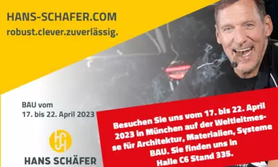 "BAU" vom 17. bis 22. April 2023 – Hans Schäfer Workwear ist dabei!