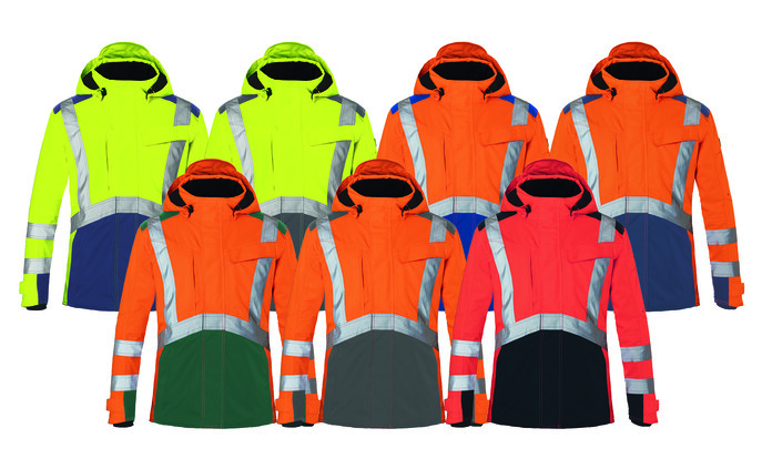 high-visibility PSA.PAGE® from the GmbH - models New collection REFLECTIQ KÜBLER