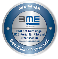 BMEnet seal of approval B2B portal for PPE and occupational health and safety